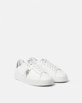 Zapatillas de cuero Greca Sneakers