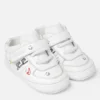 Zapatillas de piel estampadas para bebé Zapatillas de piel estampadas para bebé