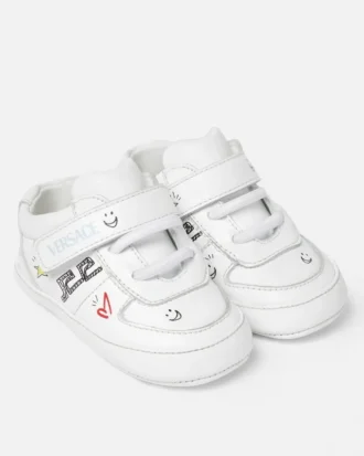 Zapatillas de piel estampadas para bebé Zapatillas de piel estampadas para bebé
