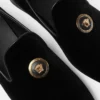 Zapatillas de terciopelo Medusa Zapatillas de terciopelo Medusa