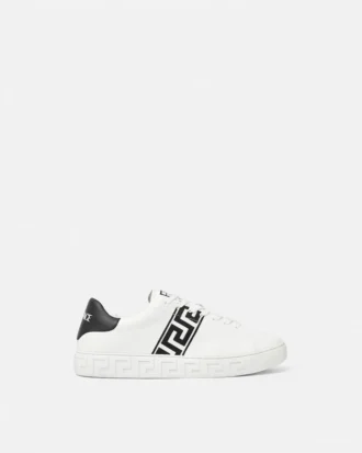 Zapatillas Greca de nylon bordadas