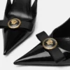 Zapatos de salón con lazo de charol Gianni 110 mm Zapatos de salón con lazo de charol Gianni 110 mm
