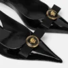 Zapatos de salón con talón abierto y lazo Gianni Ribbon 45 mm Zapatos de salón con talón abierto y lazo Gianni Ribbon 45 mm