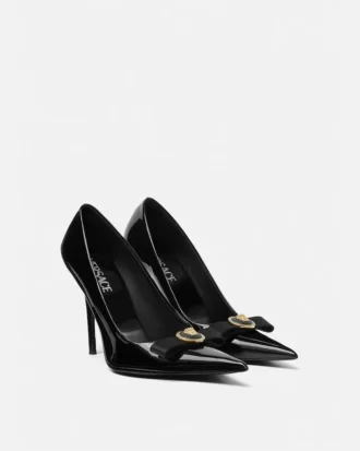 Zapatos de salón Gianni Ribbon en charol 110 mm