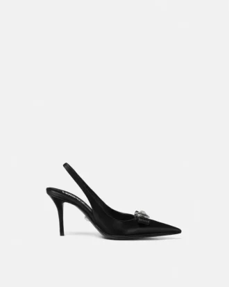 Zapatos de tacón alto con lazo de Gianni Ribbon 85 mm