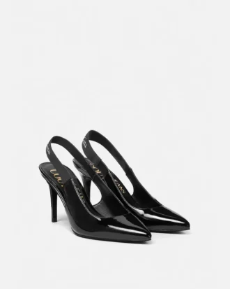 Zapatos de tacón medio con talón abierto Scarlett
