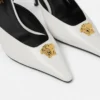 Zapatos destalonados de piel La Medusa 85 mm