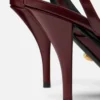 Zapatos destalonados de piel La Medusa 85 mm